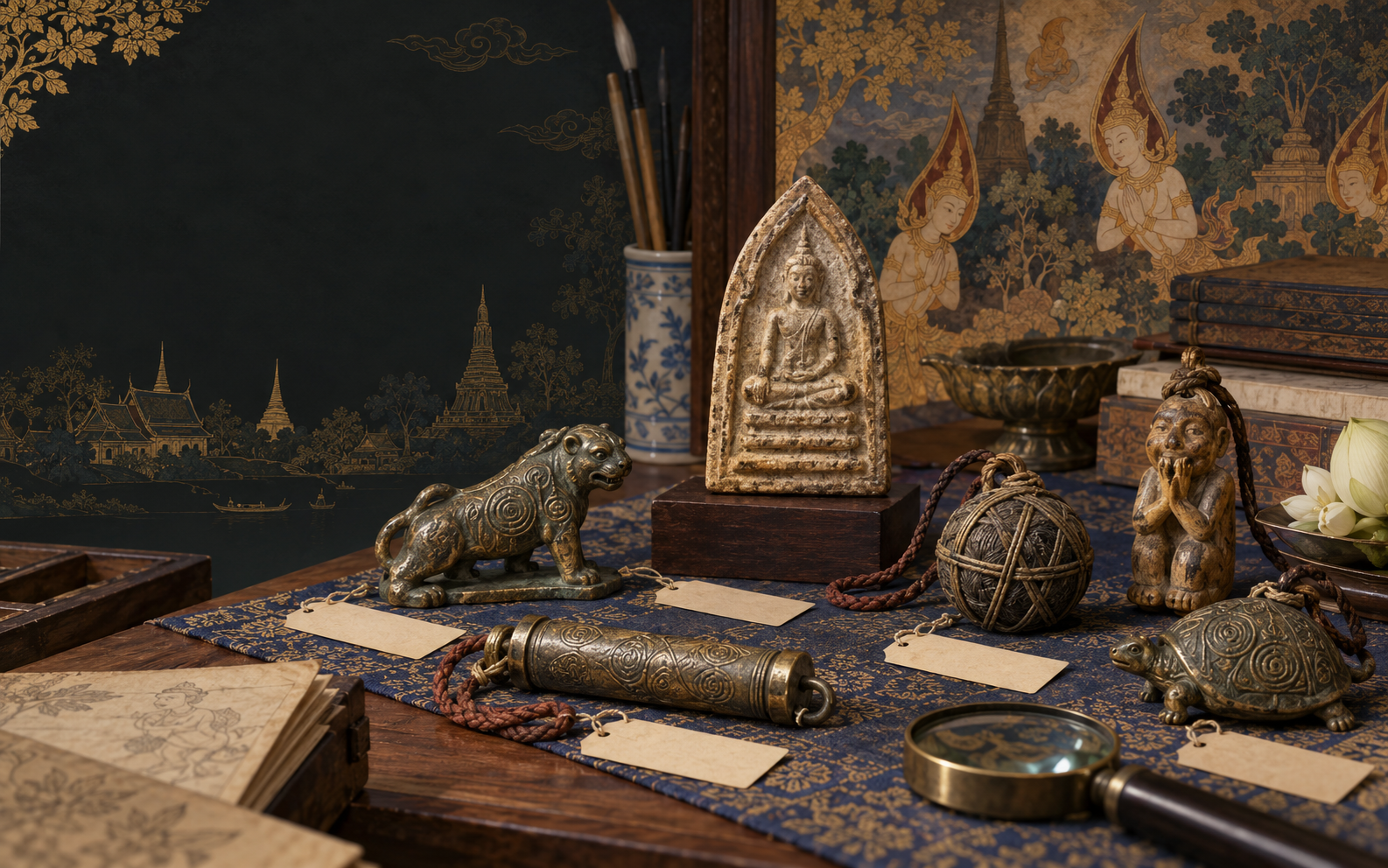 Khrueang Rang and Buddhist Amulets: Start with Object and Provenance