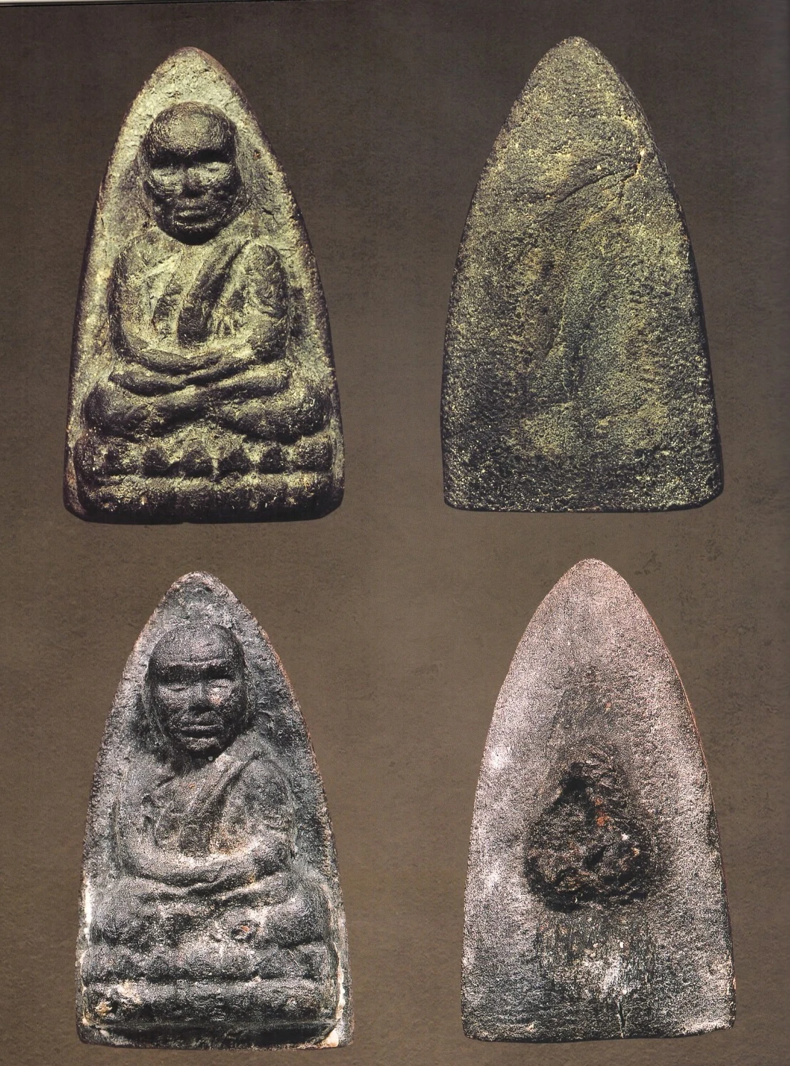 Luang Pu Thuat B.E. 2497 Large Mold A: From Mold Lines to Three-Surface Material