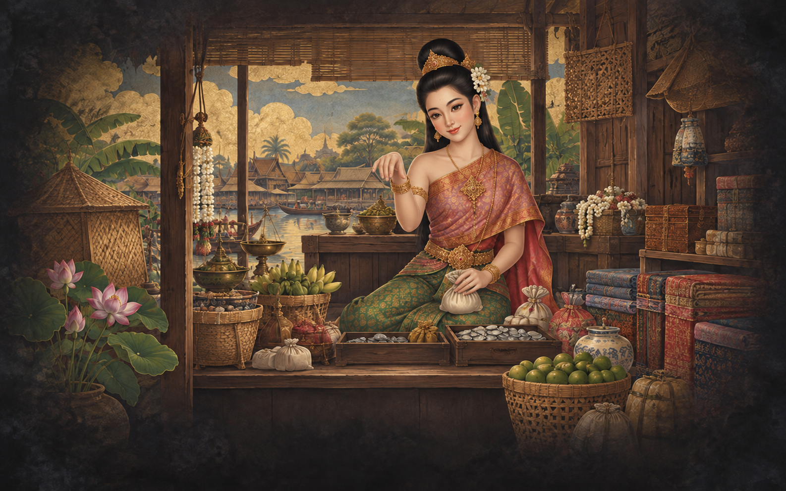 Nang Kwak: Folk Image of Trade and Welcome