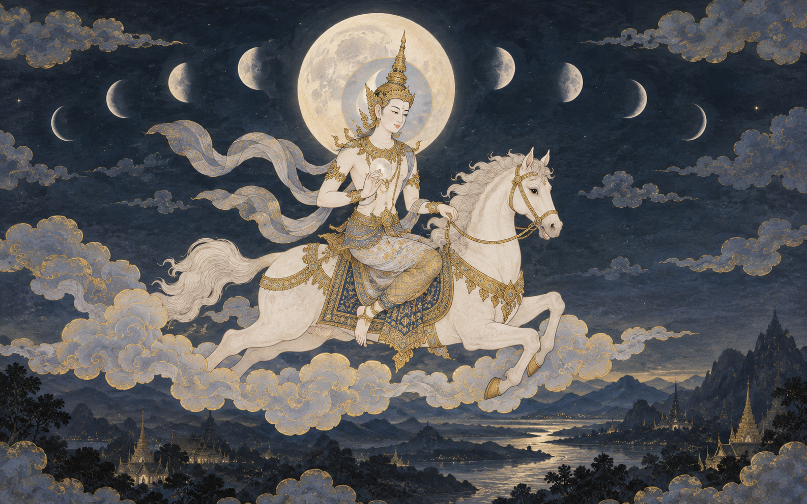 Phra Chan: Chandra, the Moon