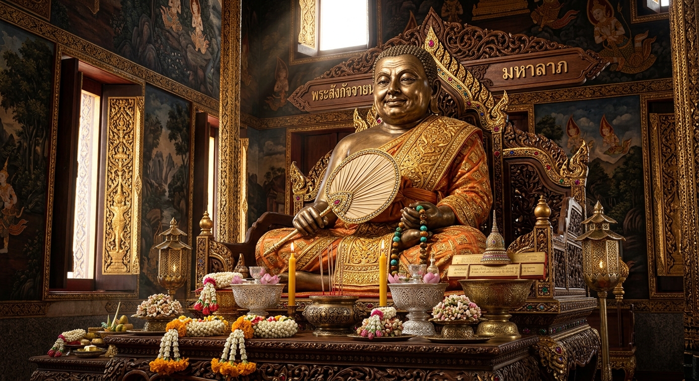 Phra Sangkachai: beyond the laughing belly, meet Mahakaccana