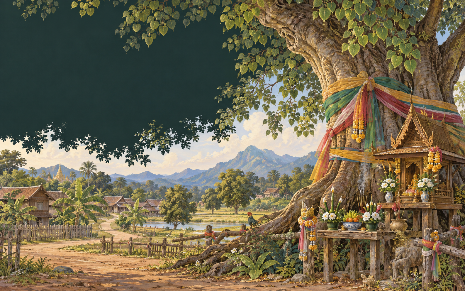 Tree Spirits and Local Guardians: Thai Sacred Places