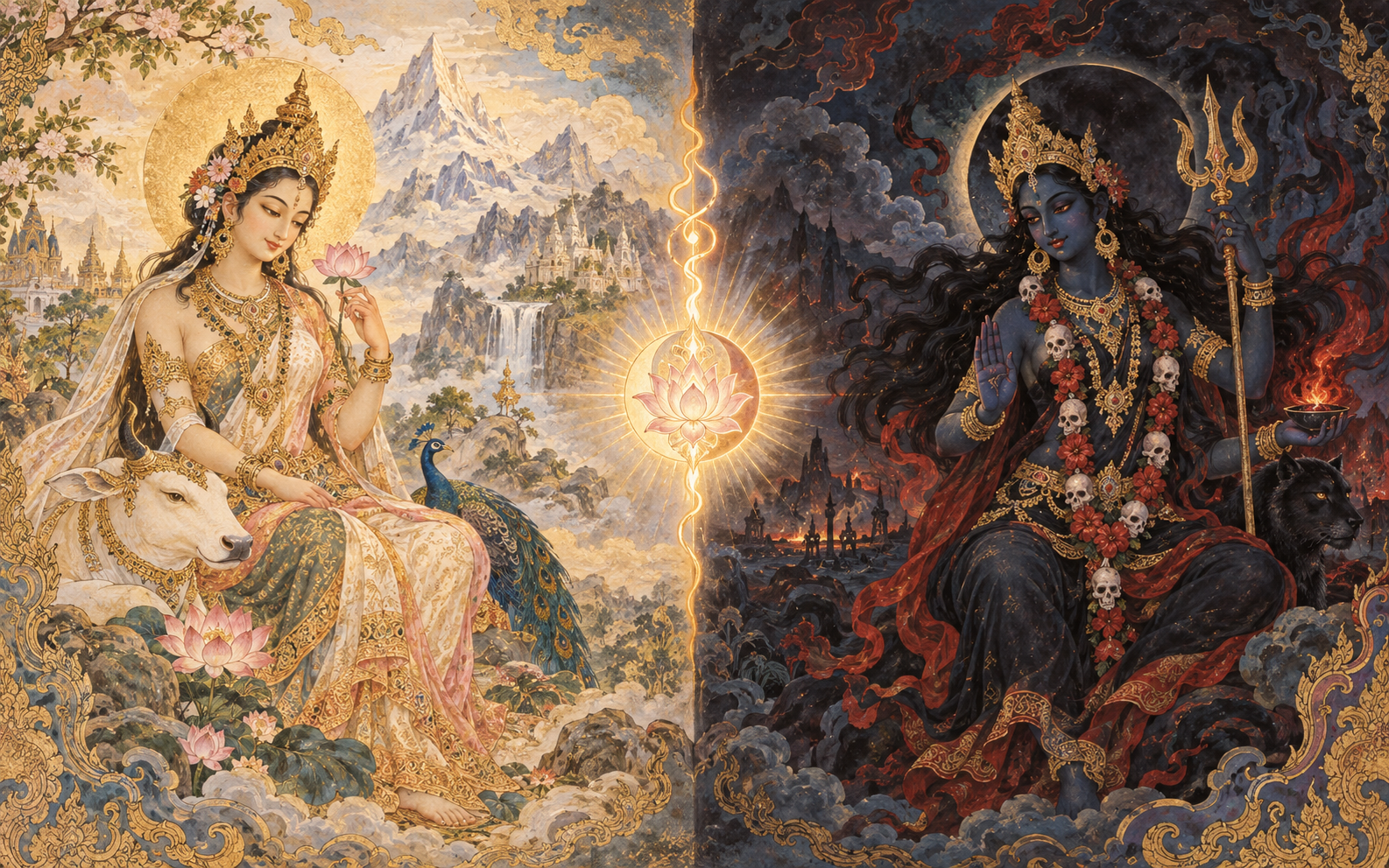 Uma and Kali: Difference, Relationship and Development